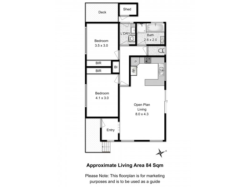 1/40 Elderslie Road, Brighton TAS 7030 Floorplan