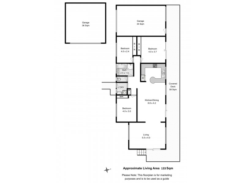88 Barton Avenue, Triabunna TAS 7190 Floorplan