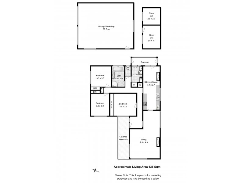 Lot 4/17 Melbourne Street, Triabunna TAS 7190 Floorplan