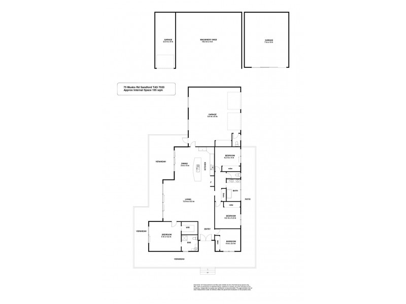 75 Musks Road, Sandford TAS 7020 Floorplan