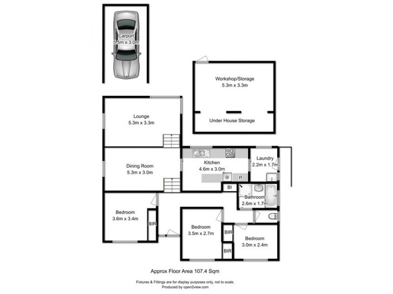15 Karoola Crescent, Lindisfarne TAS 7015 Floorplan