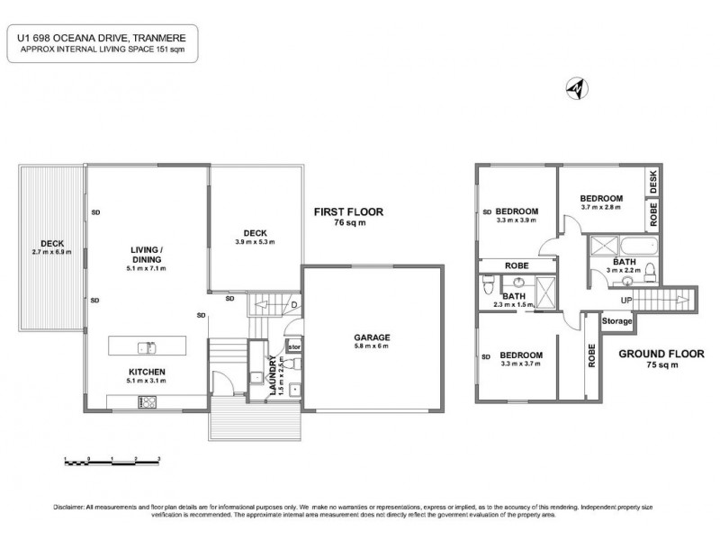 1/698 Oceana Drive, Tranmere TAS 7018