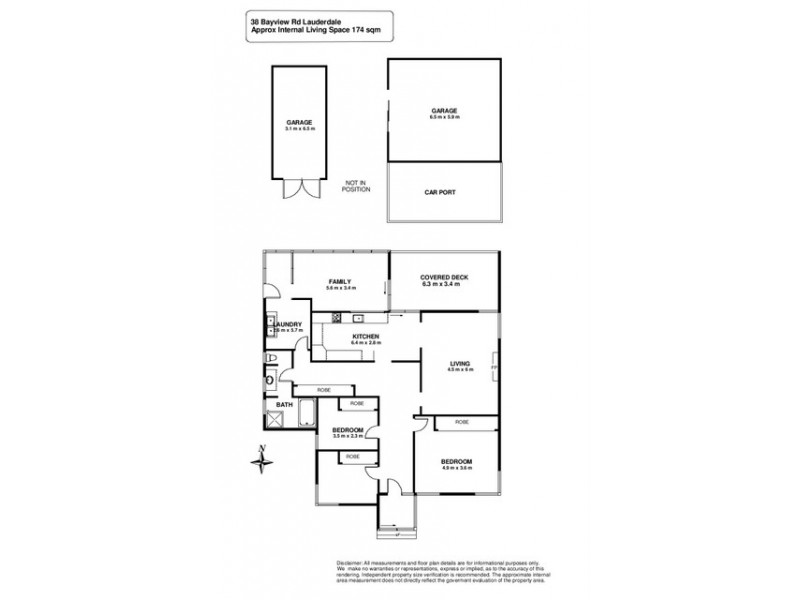 38 – 40 Bayview Road, Lauderdale TAS 7021