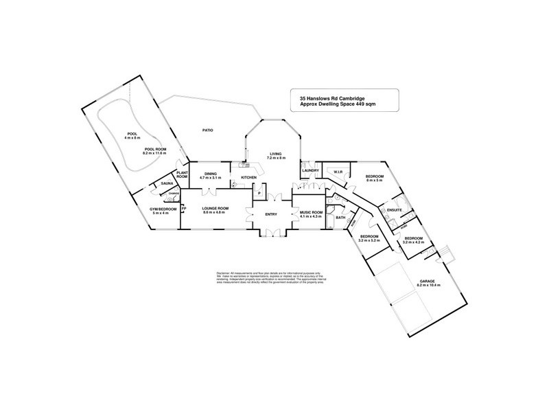 35 Hanslows Road, Cambridge TAS 7170 Floorplan