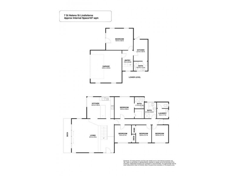 7 St Helens Street, Lindisfarne TAS 7015 Floorplan