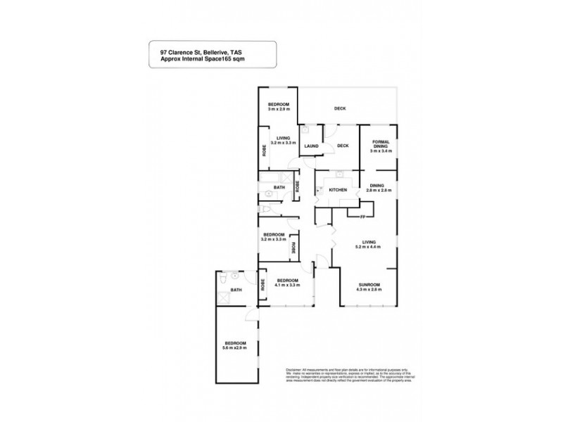 97 Clarence Street, Bellerive TAS 7018 Floorplan