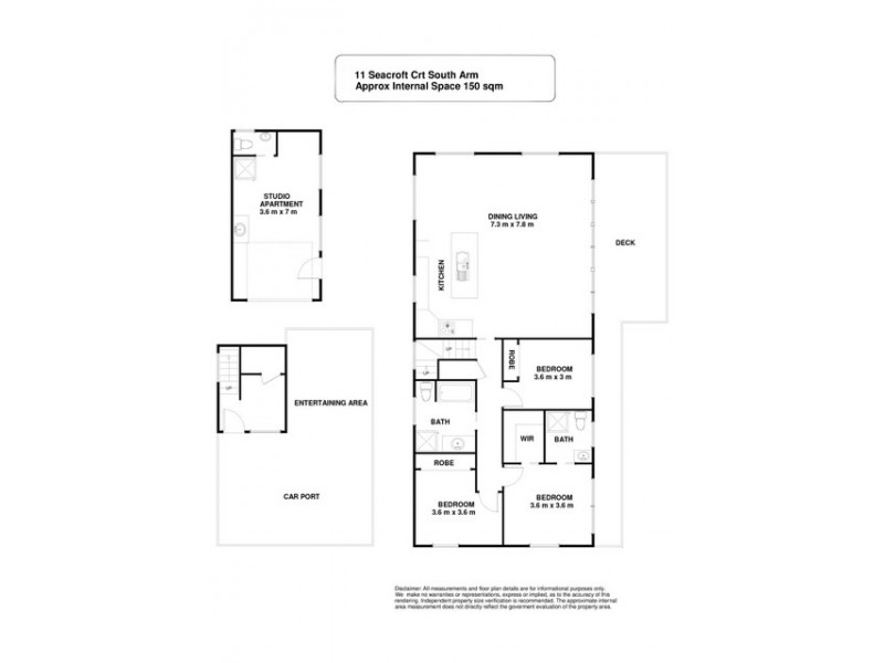 11 Seacroft Court, South Arm TAS 7022 Floorplan