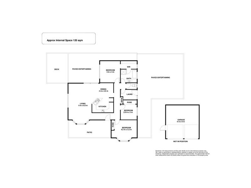 42 Bourbon Avenue, Richmond TAS 7025 Floorplan