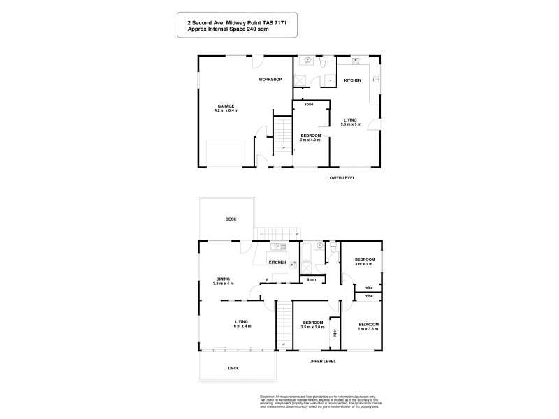 2 Second Avenue, Midway Point TAS 7171 Floorplan