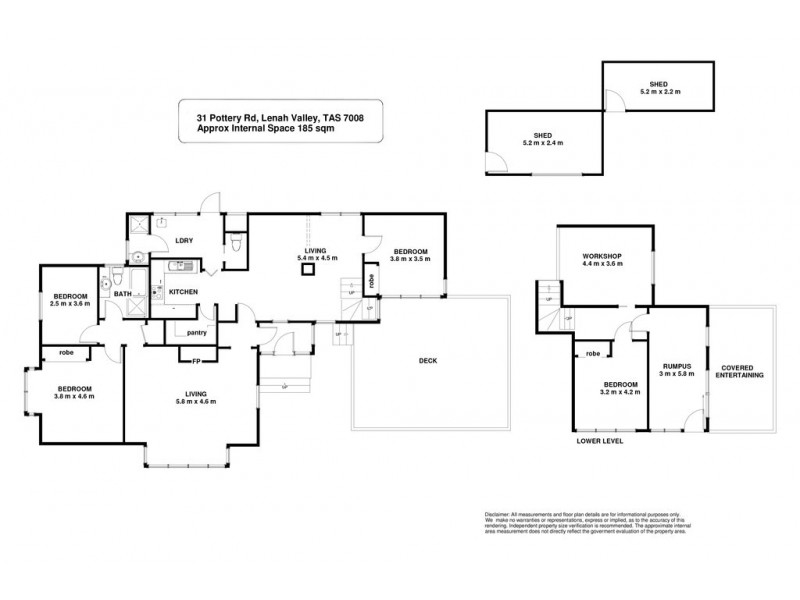 31 Pottery Road, Lenah Valley TAS 7008 Floorplan