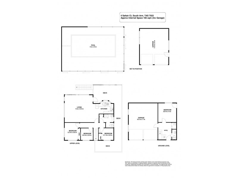 4 Saltair Court, South Arm TAS 7022 Floorplan