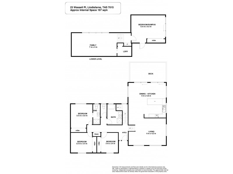23 Wassell Place, Lindisfarne TAS 7015 Floorplan