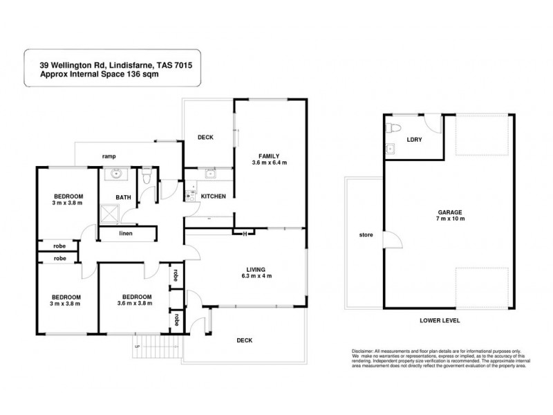 39 Wellington Road, Lindisfarne TAS 7015 Floorplan