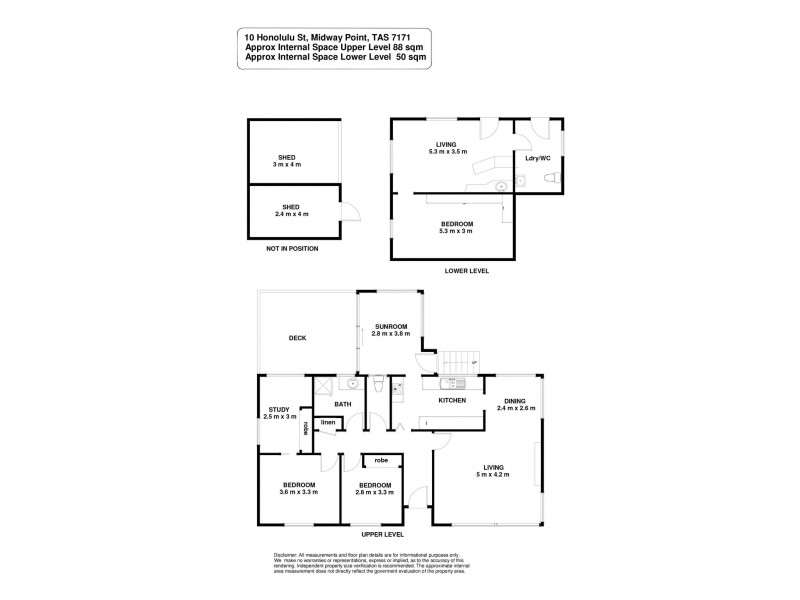 10 Honolulu Street, Midway Point TAS 7171 Floorplan