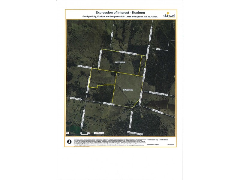 Lots 119 Goodger Gully Rd, Semgreens Rd, Kunioon Rd, Kunioon QLD 4615