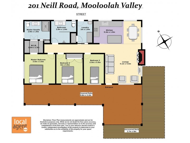 201 Neil Road, Mooloolah Valley QLD 4553 Floorplan