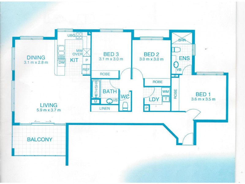 14/6 Mari Street – The Mirage, Alexandra Headland QLD 4572 Floorplan
