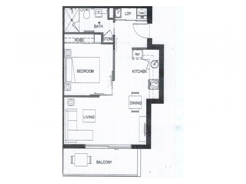 3502/3 Emporio Place –  Emporio Apartments, Maroochydore QLD 4558 Floorplan