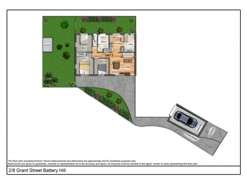 2/8 Grant Street, Battery Hill QLD 4551