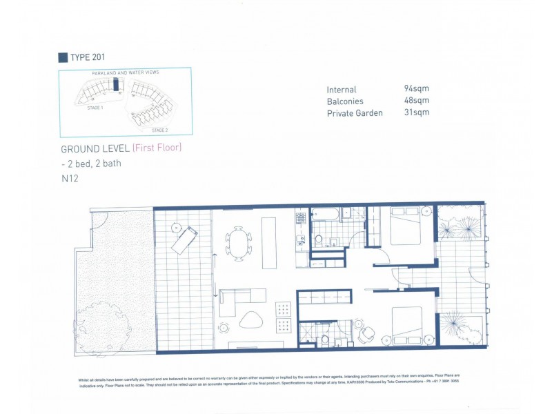 6/42 Pelican Waters Blvd, Pelican Waters QLD 4551 Floorplan