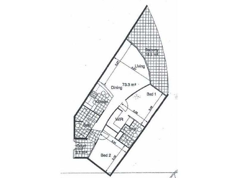 315/13 Nicklin Way – Bluewater Point, Minyama QLD 4575 Floorplan