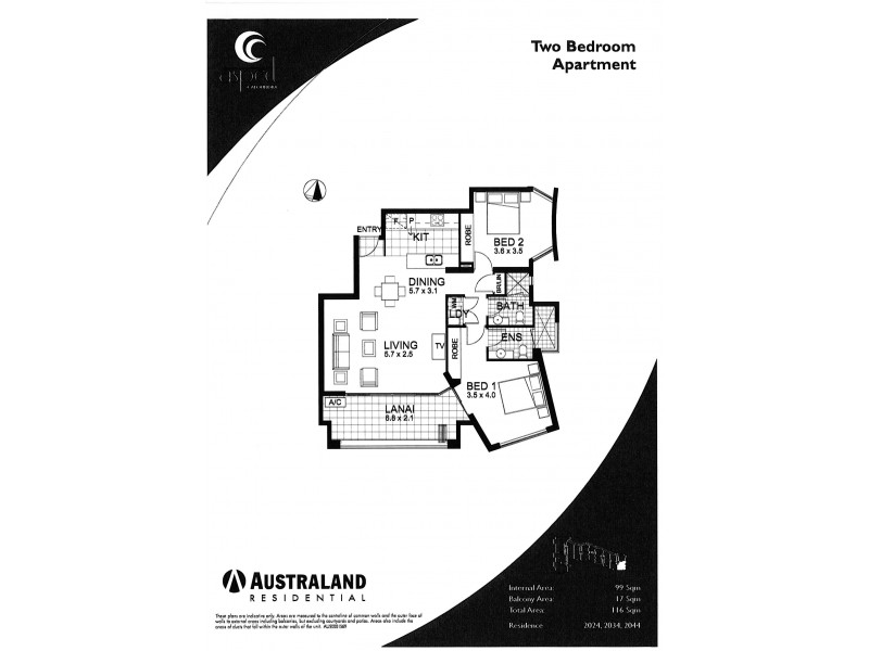 2034/80 Lower Gay Tce – Aspect, Caloundra QLD 4551