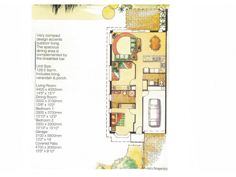 103/40 Lakeside Cr, Currimundi QLD 4551 Floorplan