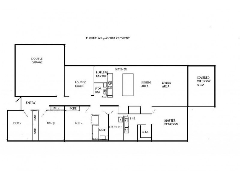 40 Ochre Crescent, Caloundra West QLD 4551 Floorplan