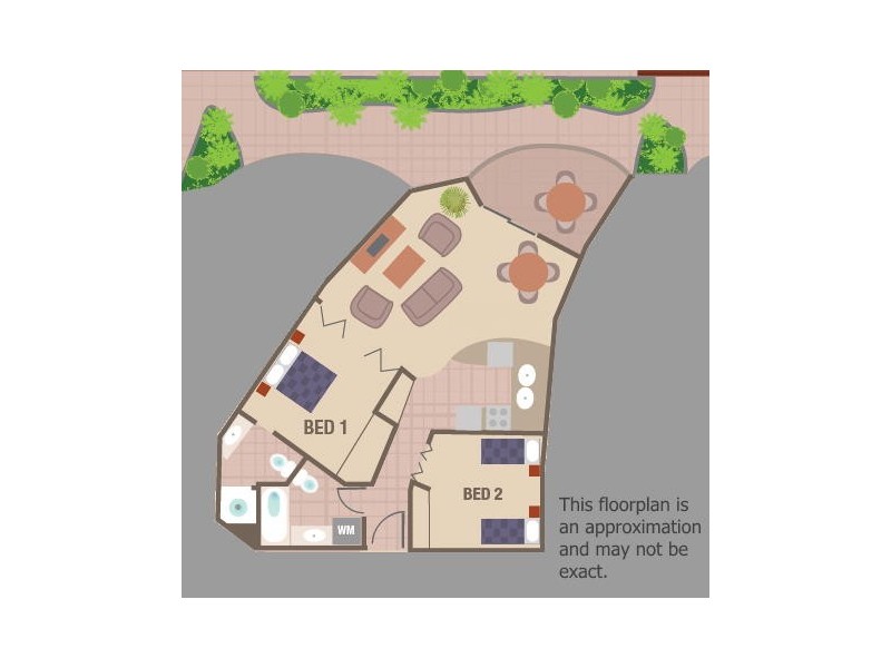 5/38 Maloja Ave ‘Watermark Apartments’, Caloundra QLD 4551 Floorplan