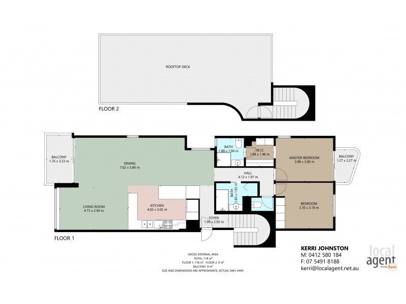 12/4 Maloja Avenue, Caloundra QLD 4551 Floorplan