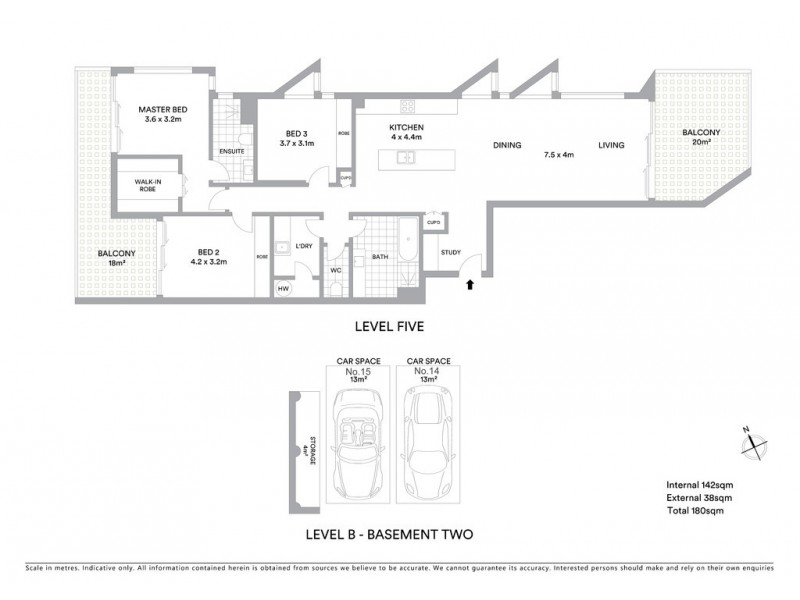 502/29 Canberra Terrace – Aqua View, Kings Beach QLD 4551 Floorplan