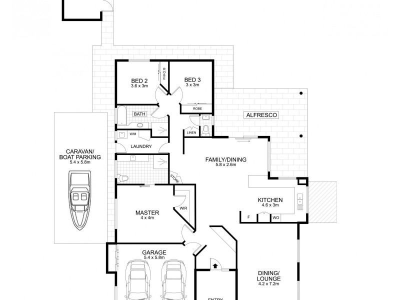 11 Gradorean St, Pelican Waters QLD 4551 Floorplan