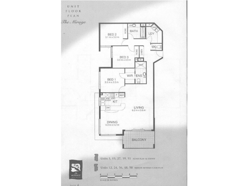 15/6-8 Mari St – The Mirage, Alexandra Headland QLD 4572 Floorplan
