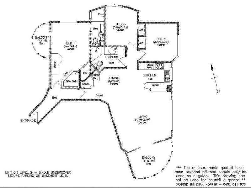 11/38 Maloja Ave – Watermark Apartments, Caloundra QLD 4551 Floorplan