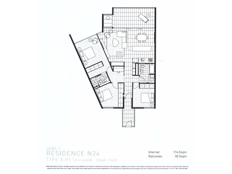 22/42 Pelican Waters Blvd – Karmawaters, Pelican Waters QLD 4551 Floorplan