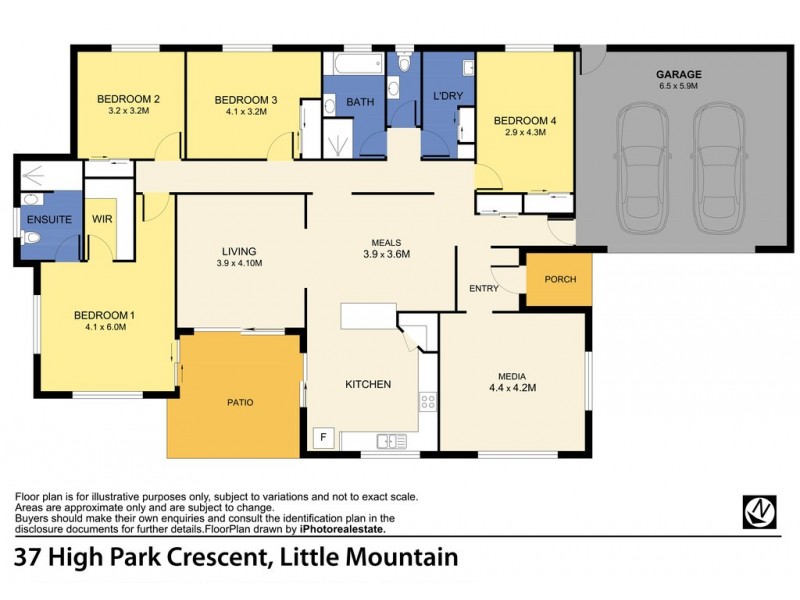 37 High Park Crescent, Little Mountain QLD 4551 Floorplan