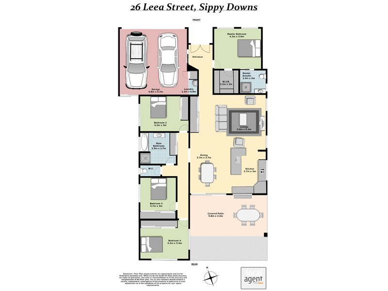 26 Leea St, Sippy Downs QLD 4556 Floorplan