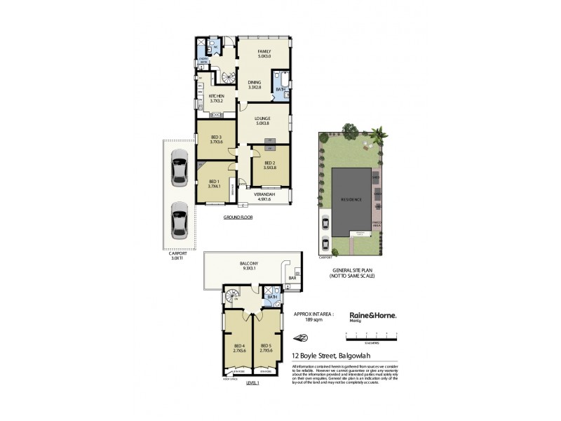 12 Boyle Street, Balgowlah NSW 2093 Floorplan