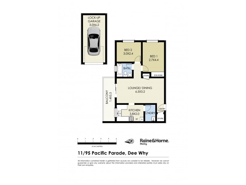 11/95 Pacific Parade, Dee Why NSW 2099 Floorplan