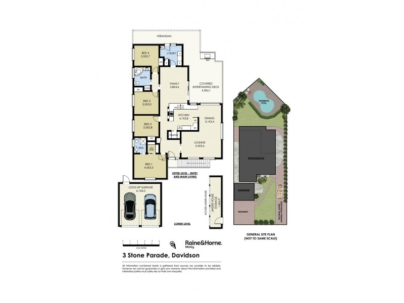 3 Stone Parade, Davidson NSW 2085 Floorplan