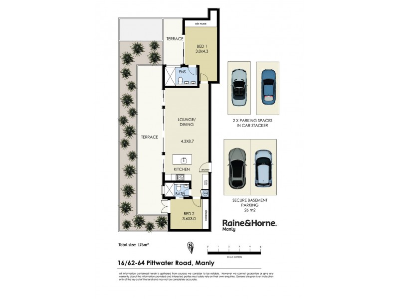 16/62-64 Pittwater Road, Manly NSW 2095 Floorplan