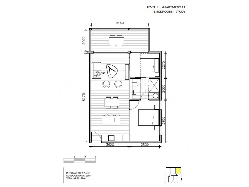 11/62-64 Pittwater Road, Manly NSW 2095 Floorplan