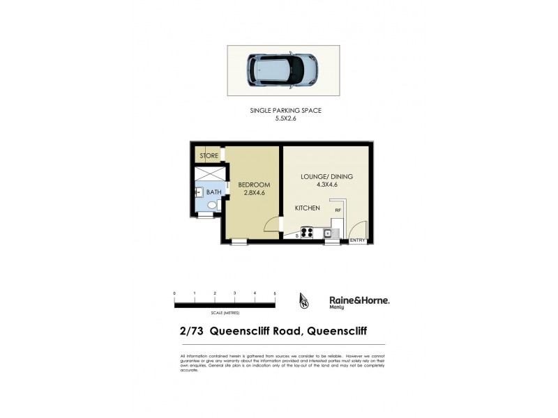 2/73 Queenscliff Road, Queenscliff NSW 2096 Floorplan