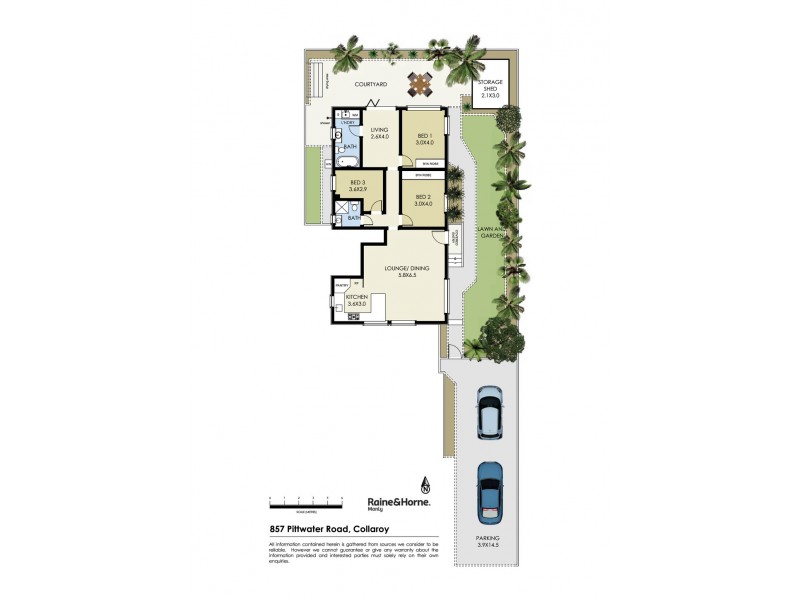 1/857 Pittwater Road, Collaroy NSW 2097 Floorplan