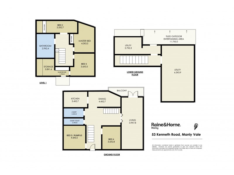 53 Kenneth Road, Manly Vale NSW 2093 Floorplan