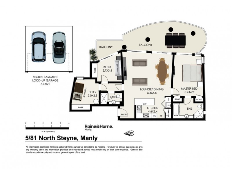 5/81 North Steyne, Manly NSW 2095 Floorplan