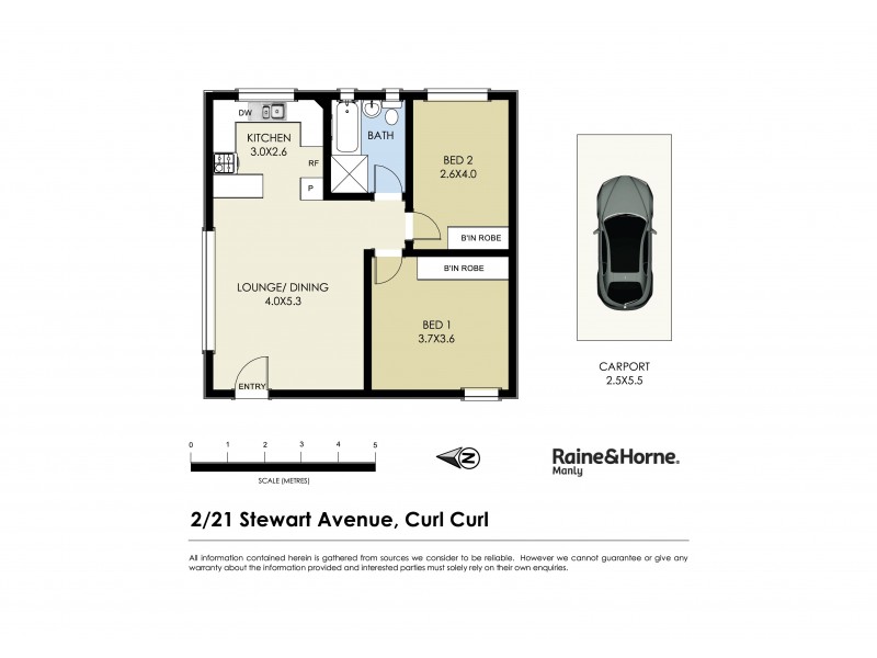 2/19-21 Stewart Avenue, Curl Curl NSW 2096 Floorplan