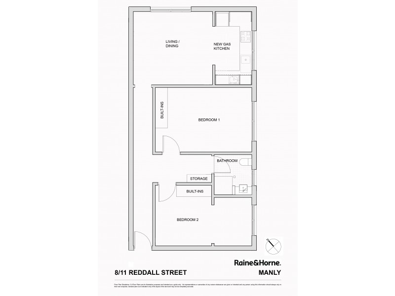 8/11 Reddall Street, Manly NSW 2095 Floorplan