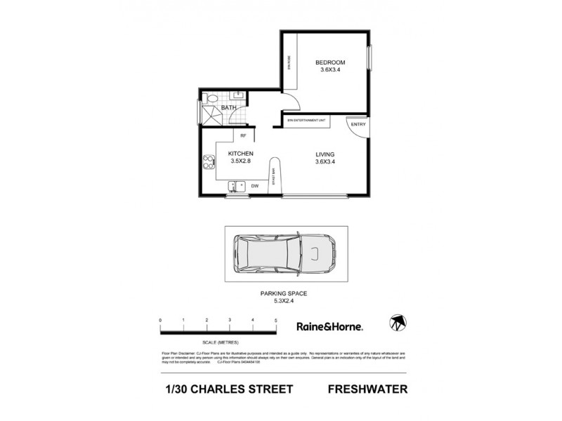 1/30 Charles Street, Freshwater NSW 2096 Floorplan