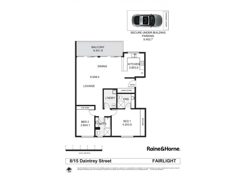 8/15 Daintrey Street, Fairlight NSW 2094 Floorplan